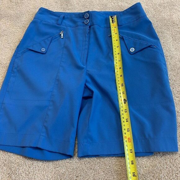 DKNY Golf Blue Bermuda Shorts Size 6 - Picture 7 of 10